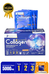 Colladense Collagen 5000mg - Type 1, 2, 3 - Orange, 30 Sachets