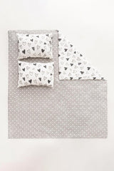 100% Cotton Double Duvet Cover Set - Lover Heart Design