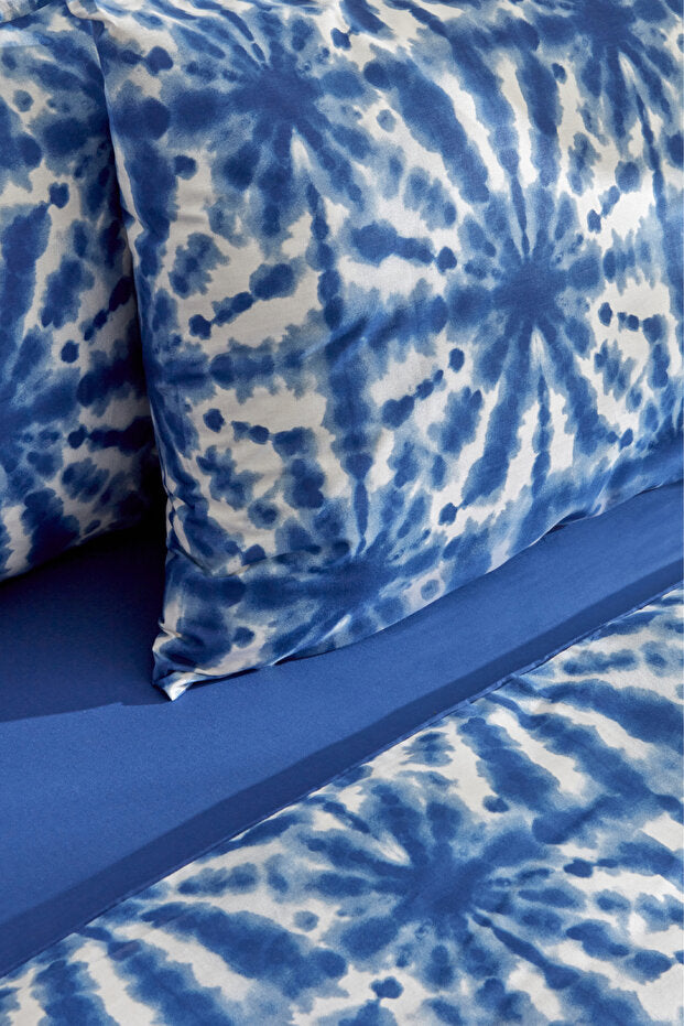 Sanchez Single 100% Cotton Tie-Dye Duvet Cover Set