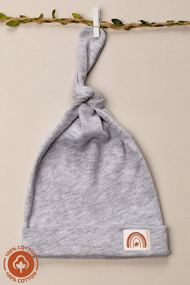 Unisex Organic Cotton Baby Beanie Set 3-Pack