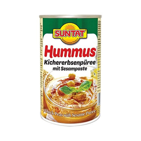 Ready-to-Eat Hummus - Chickpea & Sesame Puree, 330g x 2 Cans