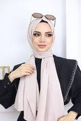 Women's Cotton Jazz Shawl - Simple & Elegant