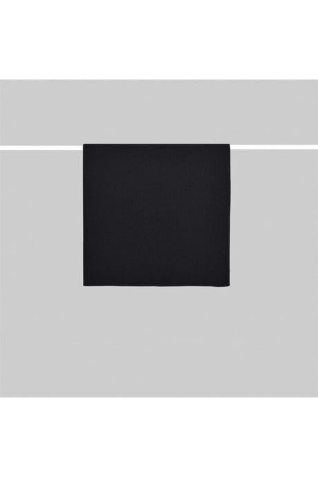 Black Medina Silk Scarf, Smooth & Draping