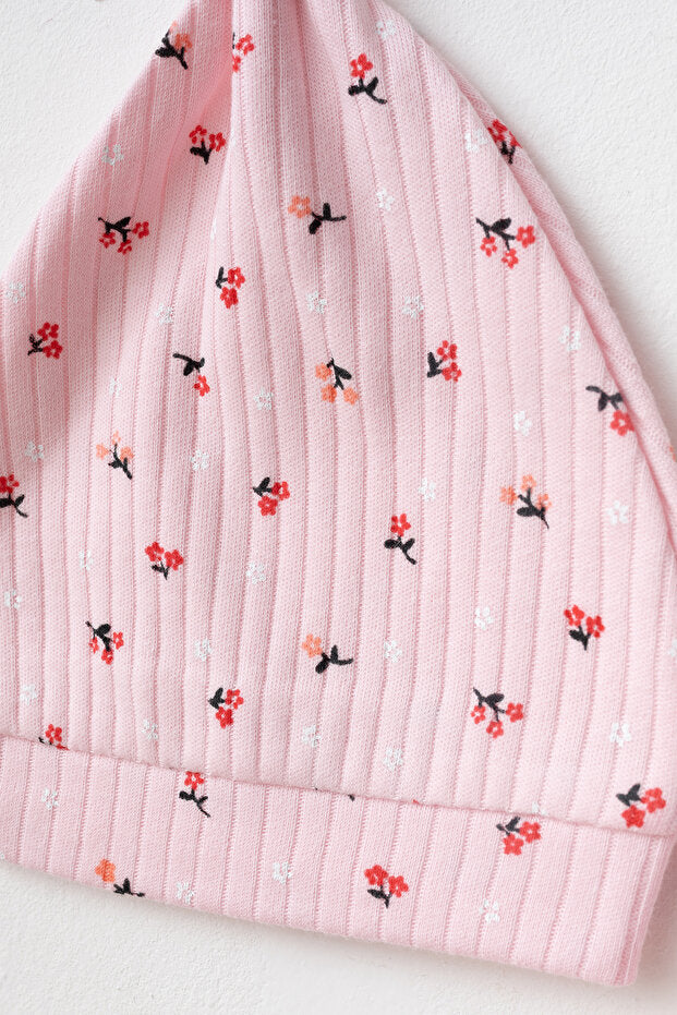 Newborn 0-3 Months 6-Piece 100% Cotton Wildflower Baby Clothing Set