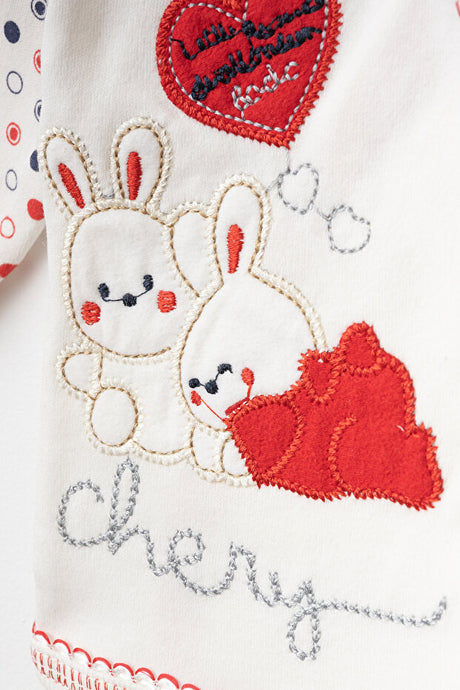 Newborn 5-Piece Bunny Baby Clothing Set 0-3 Months