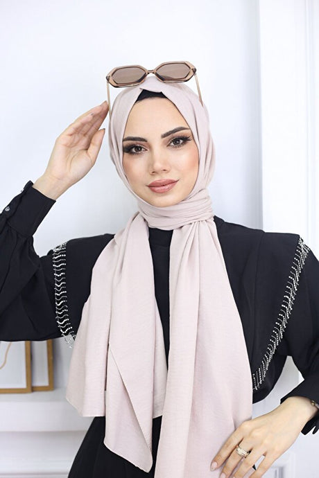 Women's Cotton Jazz Shawl - Simple & Elegant