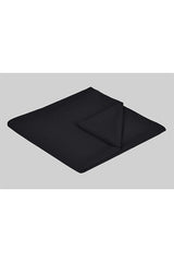 Black Medina Silk Scarf, Smooth & Draping