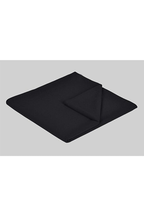 Black Medina Silk Scarf, Smooth & Draping