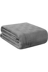 100% Organic Cotton Single Pike - Checkered Design 160x230 cm