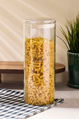 1600ml Borosilicate Glass Food Storage Jar with Airtight Lid