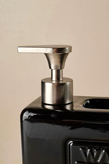 Modern Porcelain Liquid Soap Dispenser with Sponge Holder - 750ml