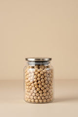 Bormio Metal Lid Glass Storage Jar - 900ml