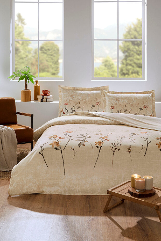 Dried Branches Double Duvet Cover Set - 100% Cotton