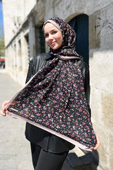 Fresh Cotton Shawl - Floral Pattern, Soft & Breathable