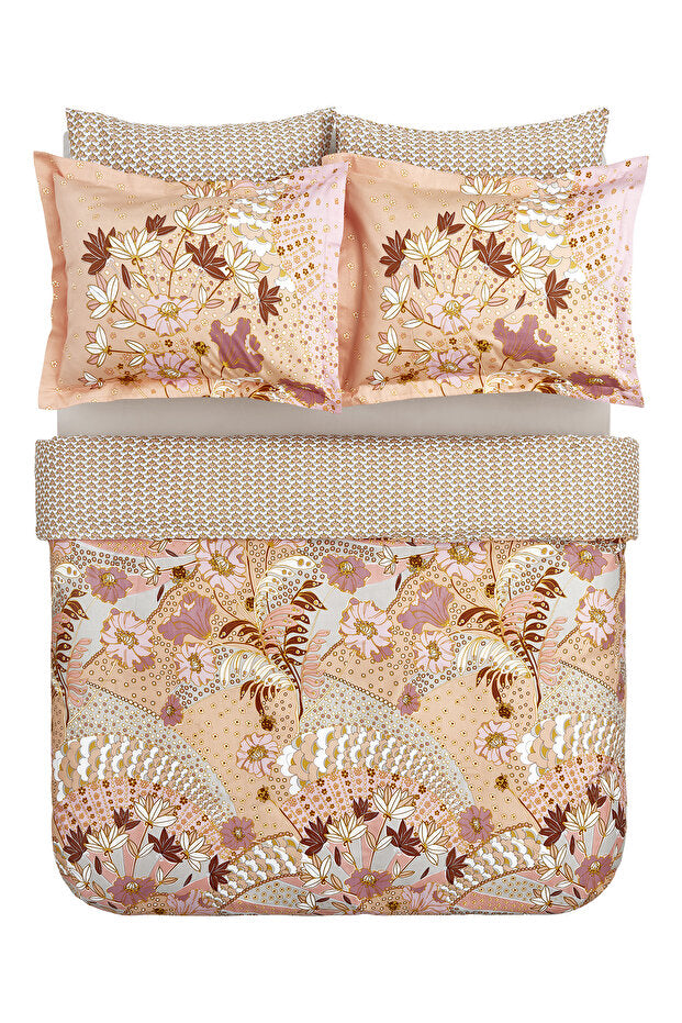 Denis 100% Cotton Sateen Duvet Set - Single (200x220cm)