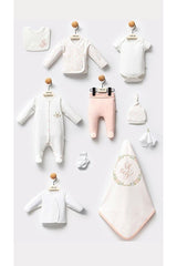Baby Flower 10-Piece Newborn Hospital Exit Layette Set