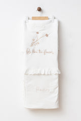 "Be Like Flowers" Newborn 7-Piece Bodysuit & Blanket Set 0-3 Months