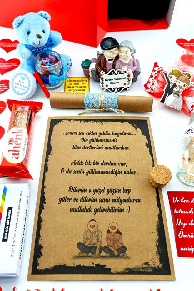 Romantic Valentine's Day Gift Box for Couples