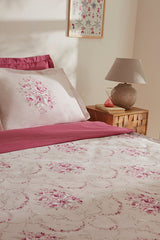Mayron Double Crepe Floral Duvet Cover Set
