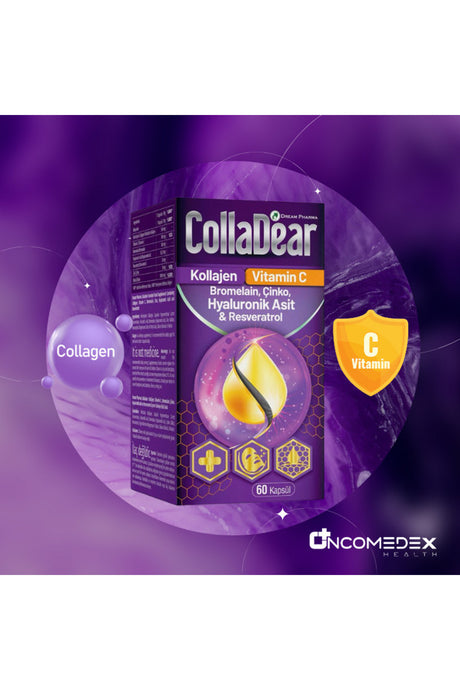 CollaDear Collagen Vitamin C Capsules - 60 Count
