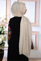 Striped Chiffon Shawl - Lightweight & Versatile