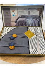 Double Cotton Pompom Pique Set - Elegant Bedding
