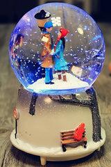 Musical Luminous Lovers Snow Globe - Romantic Valentine's Day Gift