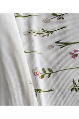 Fleur Single Pike - Cotton Blend Floral Quilt 160x230cm