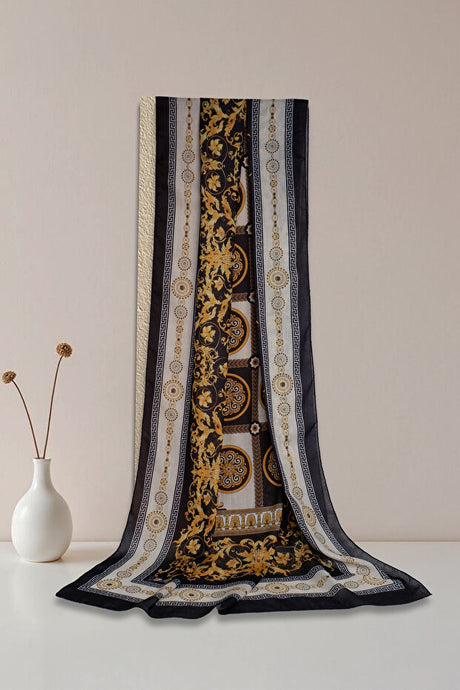 Retro Ethnic Cotton Shawl - Breathable & Stylish