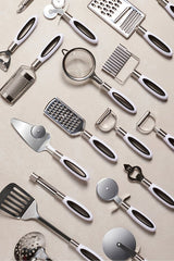 White 20-Piece Kitchen Utensil & Gadget Set for Cooking