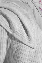 Thick Yarn Knitted Blanket - Double Size 220x240cm