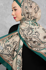 Retro Ethnic Pattern Cotton Scarf - Soft & Elegant ()