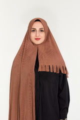 Practical Pleated Ready Shawl - Stylish & Easy-Care Hijab
