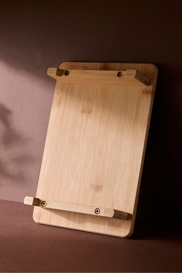 Rectangular Bamboo Serving Stand - 30x20 cm Multi-Purpose Tray