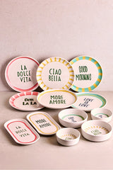 La Dolce Vita 14-Piece Ceramic Breakfast & Serving Set