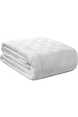 100% Organic Cotton Double Pike Bedspread - 200x230 cm