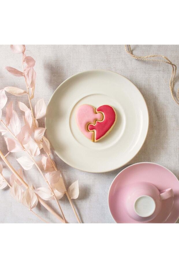 Heart Puzzle Cookie Cutter Set - 2 Pieces