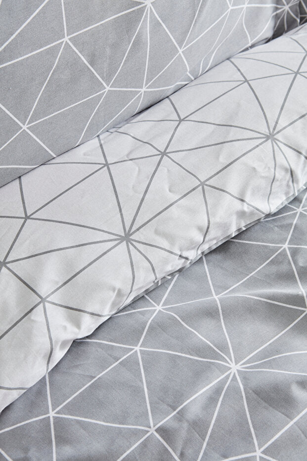 Colby 100% Cotton Single Size Duvet Cover Set