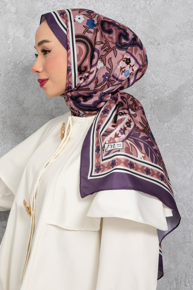 Hochwertiger Seidenvoile-Schal Elegantes Design