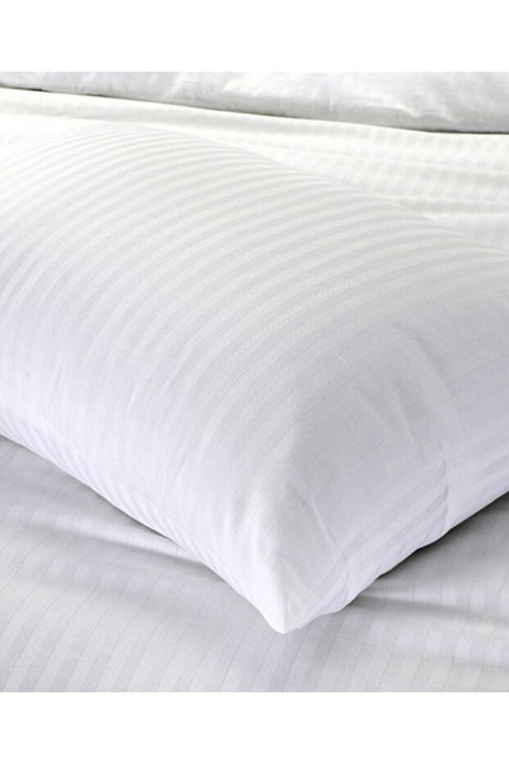 Single Striped Satin Hotel Duvet Cover Set - 160x220cm