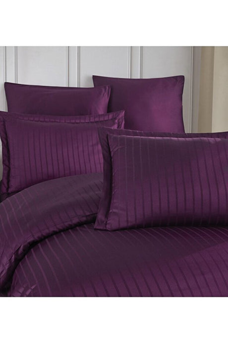 Calisto 100% Cotton Sateen Double Duvet Cover Set - 210 TC