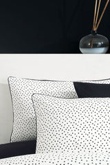 Points 100% Cotton King Size Duvet Cover Set - 240x220 cm