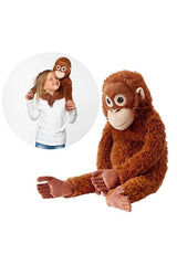 Cuddly Orangutan Plush Toy - Soft & Huggable Animal Friend