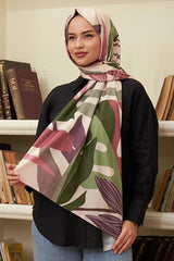 Hawai Print Soft Cotton Viscose Shawl