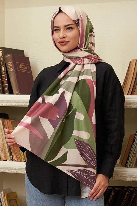 Hawai Print Soft Cotton Viscose Shawl
