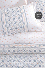 Roan Double Ranforce Pique Set - 100% Cotton Indigo