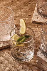 Melony Series 220ml Short Water Glasses - Set of 4