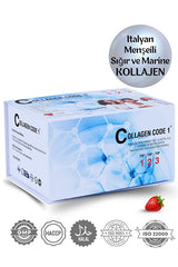 Hydrolyzed Collagen - Strawberry, 3 Types, 30 Sachets