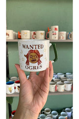 Shrek & Fiona Design Couple Mug Set - 200ml x 2