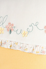 Ensemble de sortie de maternité 10 pièces pour nouveau-né, broderie florale